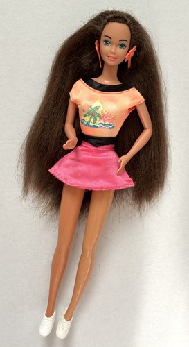 Barbie glitter hair braune - glitter,
