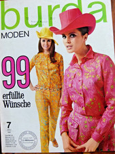 altes Burda Modeheft Ausgabe 7