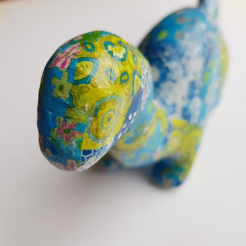 Pappmache dinosaurier figur - pappmache,