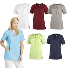 Leiber Damen Schlupfjacke 1/2 Arm Schlupfkasack Kasack Schwesternkittel Kittel