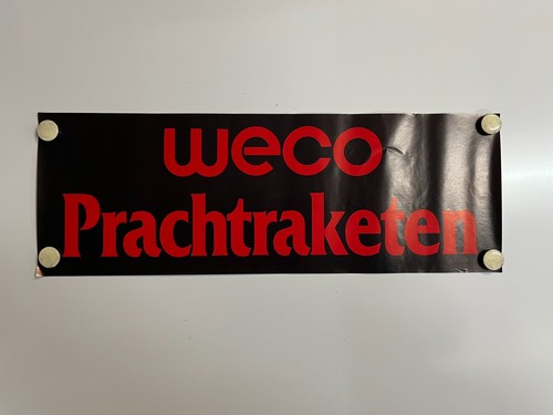 Weco feuerwerk poster - feuerwerk,