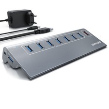 Primewire USB Hub, 8 Ports, V2, USB 3.2 Gen 2, 80cm Kabel