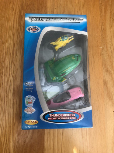 Thunderbirds die cast set feva - die-cast,
