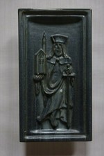 Alte Kaminkachel 41 x 23 x 7 cm