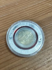 Monaco 2 Euro 2017  Gracia Patricia Polymer-Gedenkmünze, Stempelglanz 