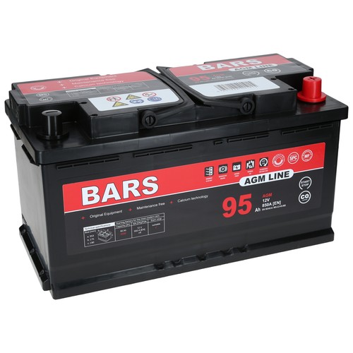 Agm autobatterie 12v - 12v, 95ah