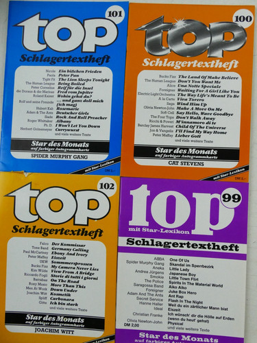 Top schlagertextheft 100 - top,