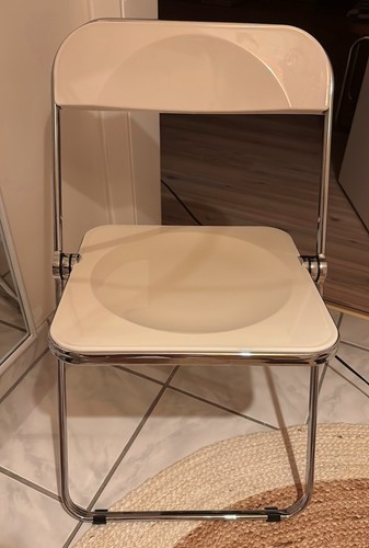 Klappstuhl acryl weiß stuhl - klappstuhl,