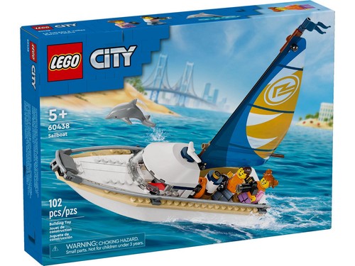 Lego city segelboot - segelboot,