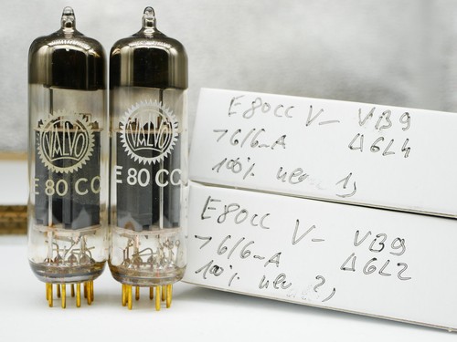 Matched pair e80cc valvo - matched,