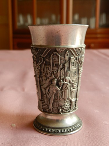 Zinnbecher stadtmotive - zinnbecher,,