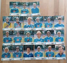 21x Stuttgarter Kickers 85/86 Vollmer Stichler Renner Müller Finke Schlotterbeck