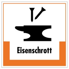 Aufkleber abfallkennzeichnung - aufkleber,