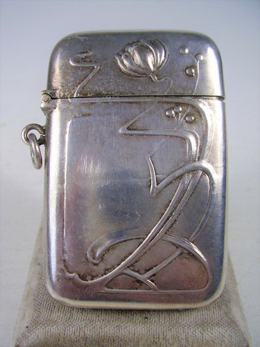 Antikes jugendstil streichholz - jugendstil,