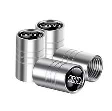 4x Ventilkappen im Audi Stil