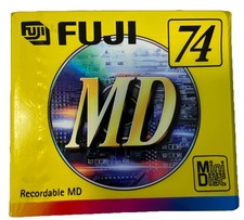 FUJI MiniDisc MD-74 YELLOW
