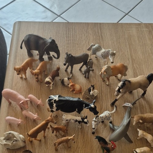 Schleich tierfiguren set aus - schleich, tierfiguren-set