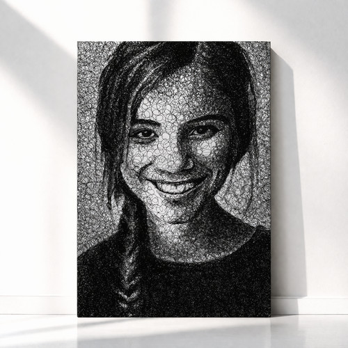 Original stift portrait - original,