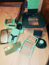 Genius Nicer Dicer Chef 15-teilig Gemüseschneiderset - Grün