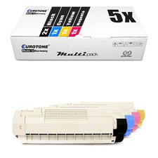 5x Toner f�r OKI C 5650 5750
