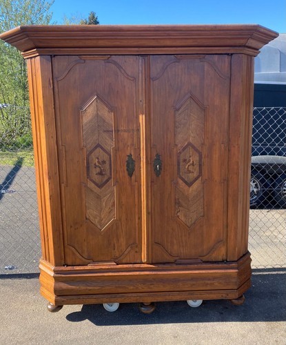 Barock schrank intarsiert - barock,