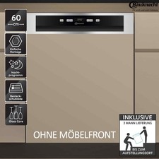 Bauknecht BK4PB14BN7A0X Geschirrspüler Integrierbar 60cm ActiveDry MultiZone 2ML