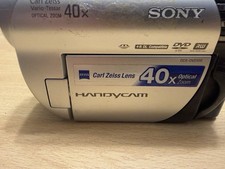 SONY VIDEOCAMERA HANDYCAM DCR-DVD106E PAL CARL ZEISS LENS 40X OPTICAL ZOOM