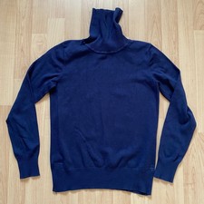 Damen- Rolli, Rollkragen-Pulli Gr. S 36/38 Blue Motion blau dunkelblau Basic Lan