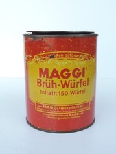 ALTE MAGGI DOSE BLECHDOSE 150 WÜRFEL