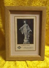 DAS ORIGINAL * Reliquie Therese von Lisieux  gerahmt* Ex Indumentis *