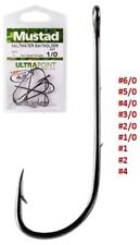 MUSTAD 92647NP Baitholder Beak Hook Angelhaken +zusätzl.Widerhaken Aal Flunder