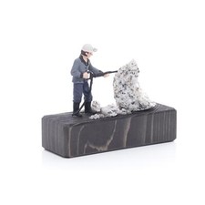 Miniaturbergwerk Sockel