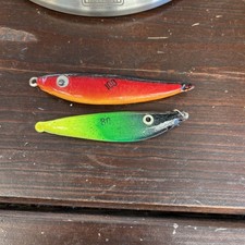 Pilker 2 Stück 100 & 80 Gramm Neu Ostsee Meer Norwegen Dorsch Hering Top