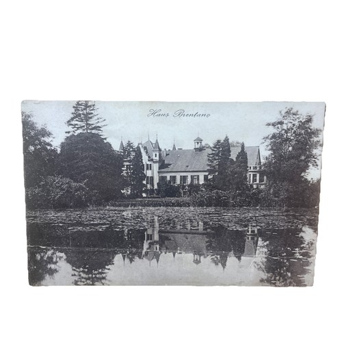 Postkarte lübeck haus - lübeck,