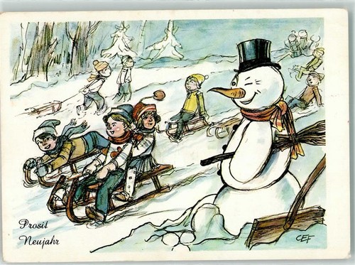 39185277 schneemann neujahr - 39185277,