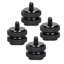 4PCS Cold-Shoe-Flash-Adapter
