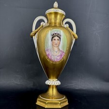 Dresdener Porzellan Prunkvase Potschappel Joséphine de Beauharnais Napoleon