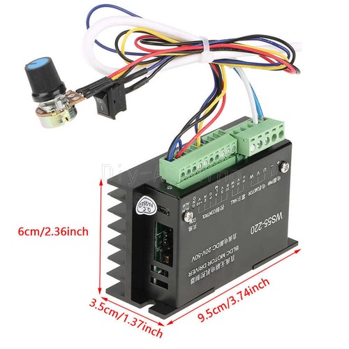 500w 48v cnc brushless spindle - 500w,
