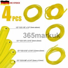 4 GrößenSet Kleiner Motor Benzin Kraftstoff Schlauch für Kettensäge Rasentrimmer