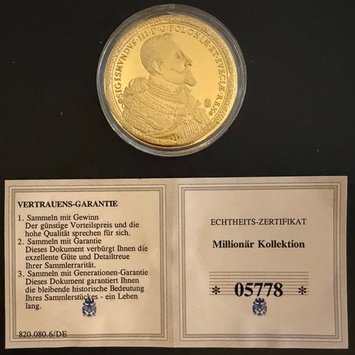 Medaille millionär - medaille, -millionär
