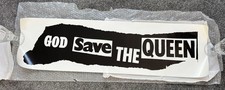 ORIGINAL GOD SAVE THE QUEEN BANNER. Super condition. 