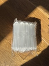 Mehrweg Trinkhalme Strohhalme, 3mm dünn, Perfekt Für Capri Sun Und Durstis, 50x