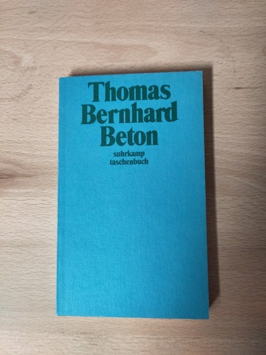 Beton - (suhrkamp, taschenbuch)