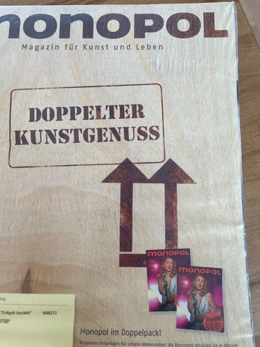 Monopol magazin für - magazin, kunst