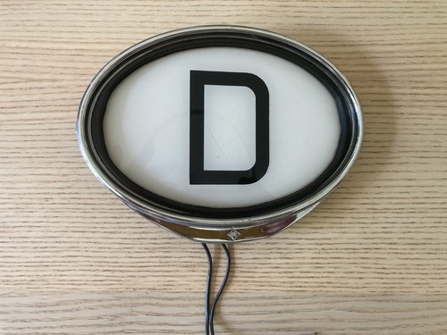 Schild beleuchtet - d-schild,