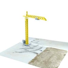 Spur turmdrehkran gelb - turmdrehkran,