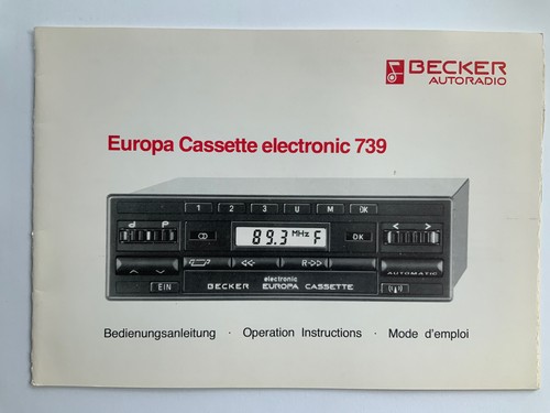 Becker europa cassette - europa,