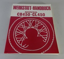 Werkstatthandbuch Honda CB 450 + Honda Scrambler CL 450 Stand 1973