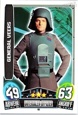 Force Attax Movie Cards 3 46 - GENERAL VEERS - Imperialer Offizier Das Imperium
