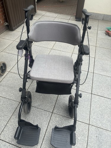 Rollstuhl rollator 1 - rollator, 2-in-1